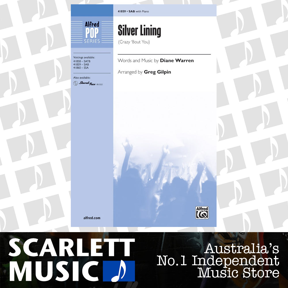 Silver Lining SAB Choral Sheet Music — view 2