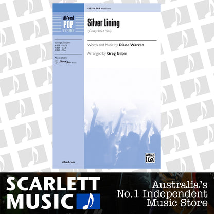 Silver Lining SAB Choral Sheet Music — view 2
