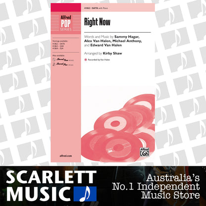 Right Now SATB — view 2
