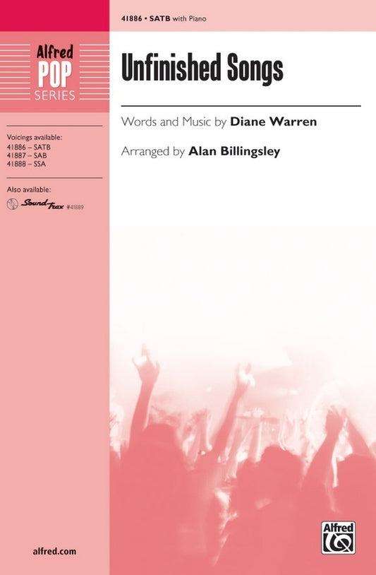 Unfinished Song SATB Choral Sheet Music
