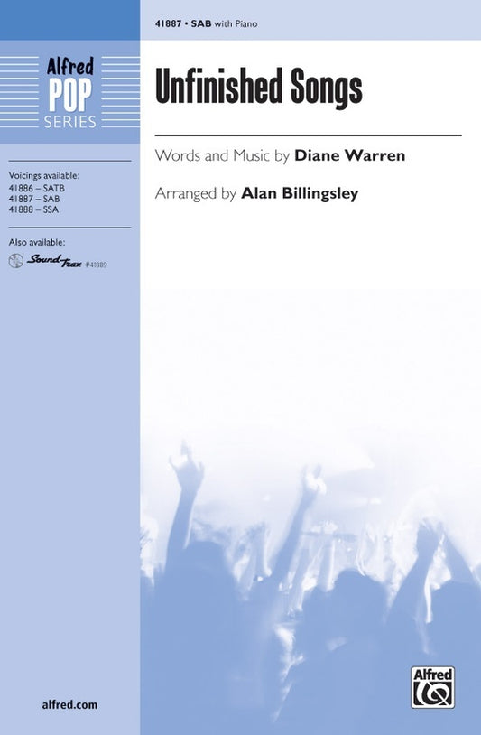 Unfinished Song SAB Choral Sheet Music