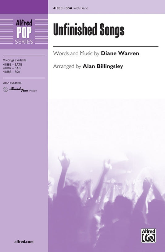 Unfinished Song SSA - Choral Sheet Music
