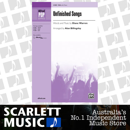 Unfinished Song SSA - Choral Sheet Music — view 2