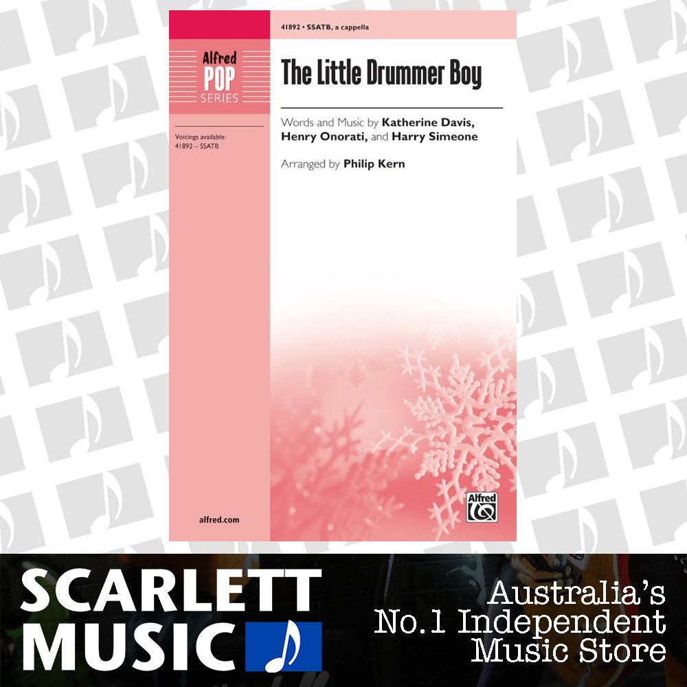 Little Drummer Boy SATB — view 2