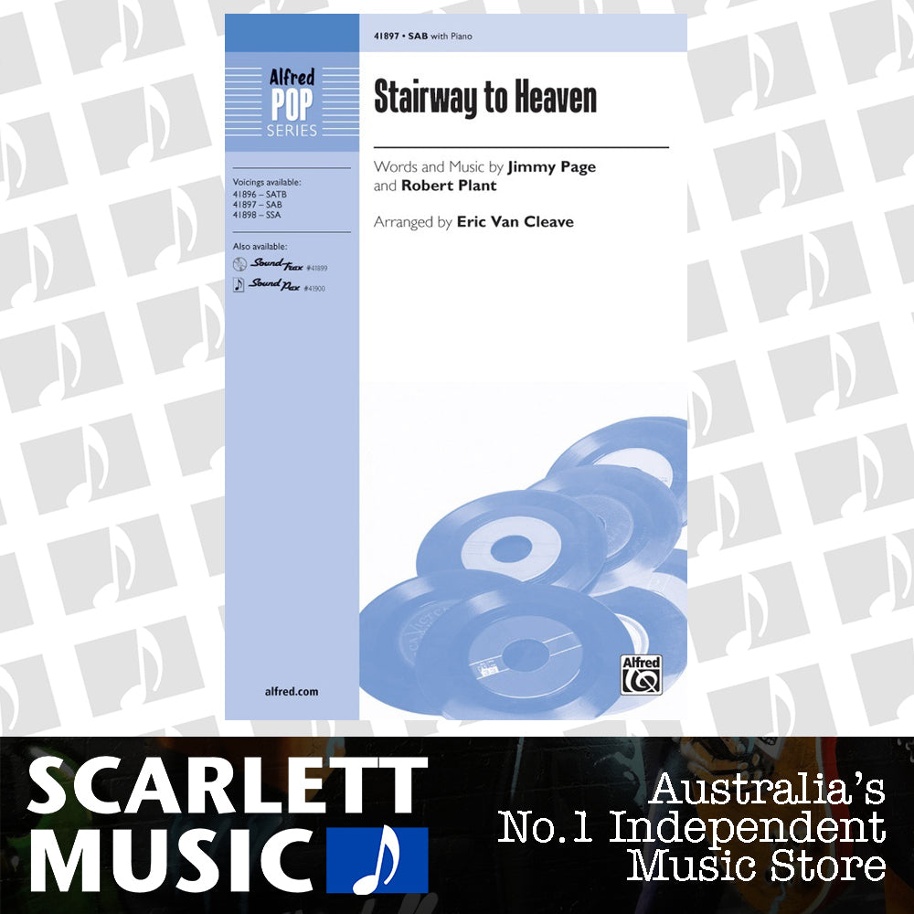 Stairway to Heaven SAB Choral Sheet Music — view 2
