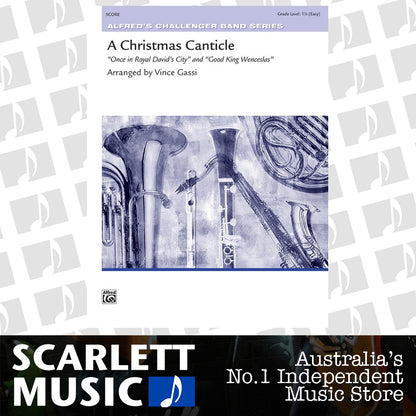 Christmas Canticle Concert Band Gr 1.5 — view 2