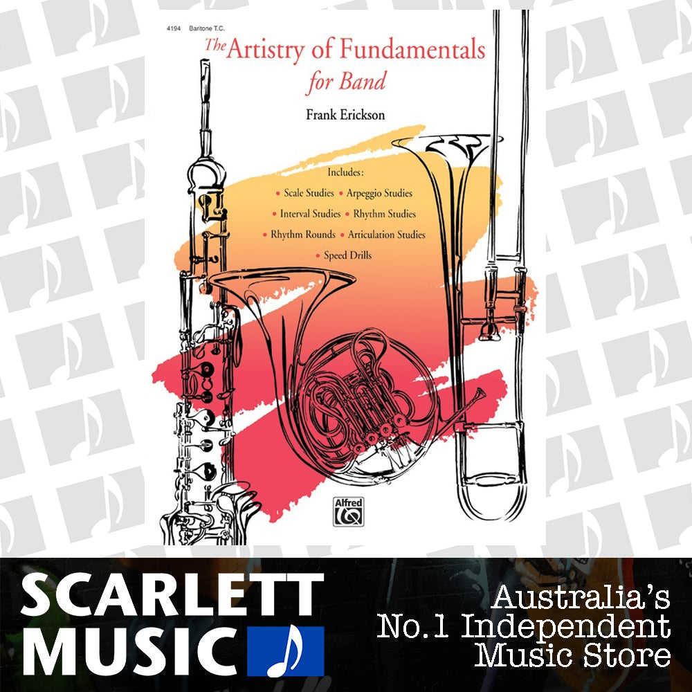 Artistry of Fundamentals for Band - Baritone TC Sheet Music — view 2