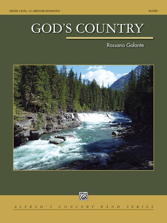 Gods Country Concert Band Gr 4.5