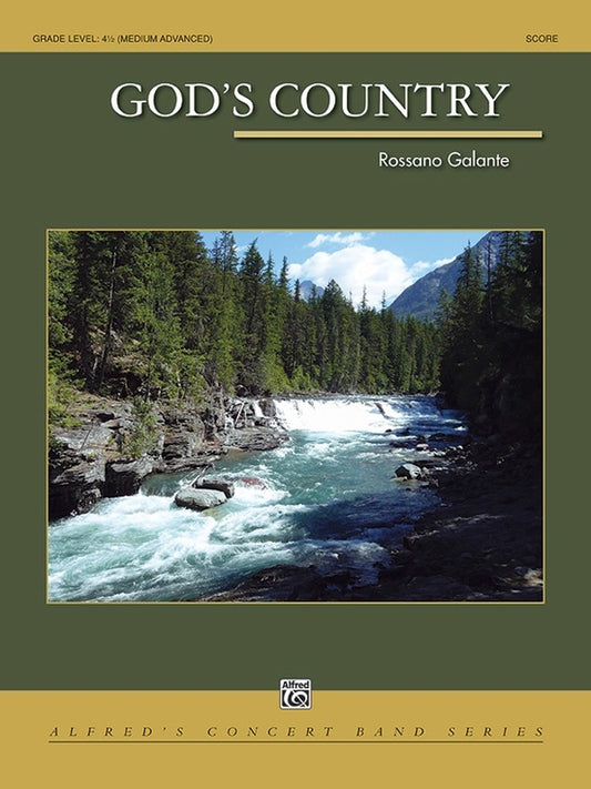 Gods Country Concert Band Gr 4.5