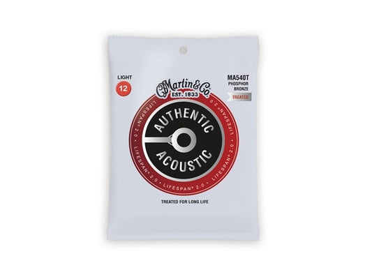 Martin Strings : Martin Authentic Treated Light 12-54 92/8