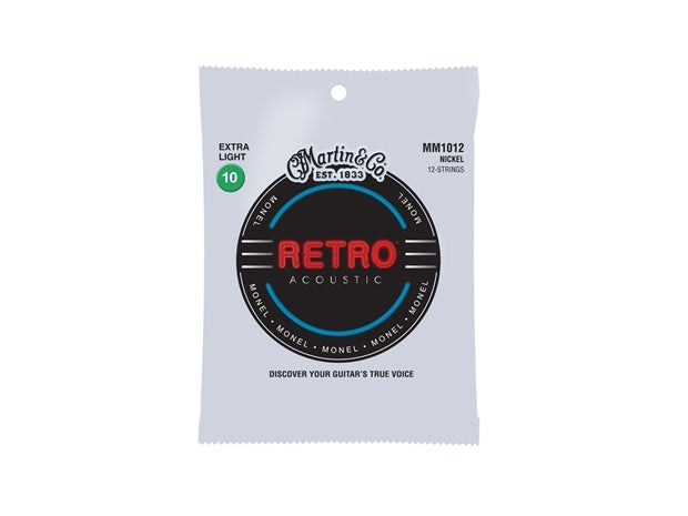 Martin Strings : Martin Retro Strings 12-string Monel 10-47
