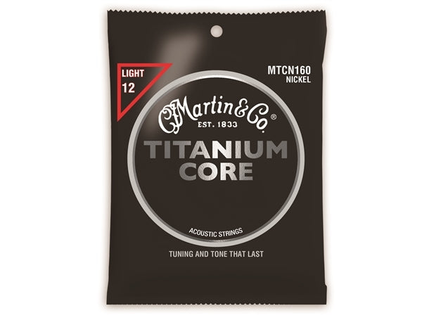 Martin Strings : Martin Titanium Core Strings Light Tension