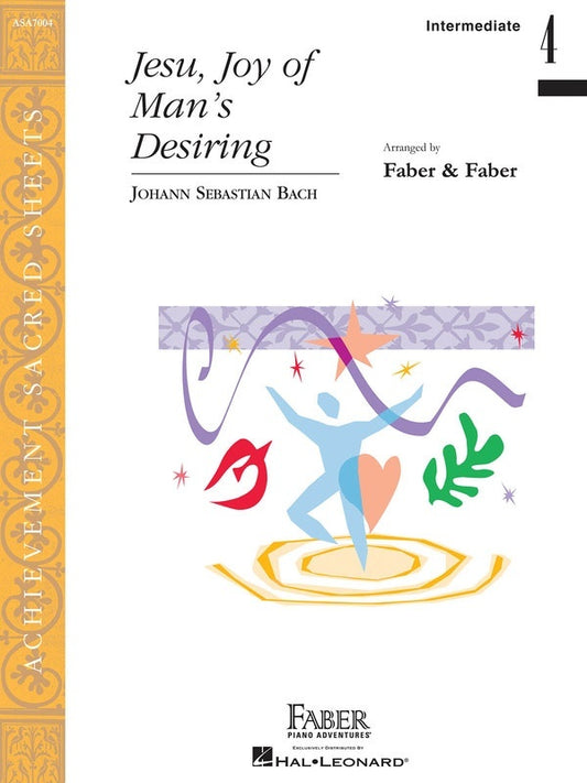 Jesu Joy Of Mans Desiring LVL 4 Piano Solo (Sheet Music)
