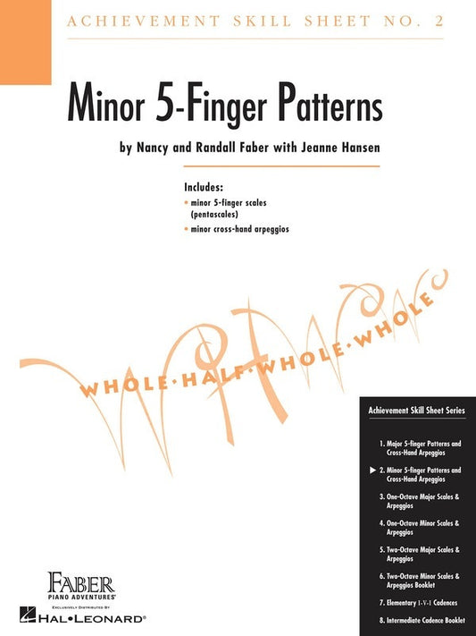 Achievement Skill Sheet 2 Min 5 Finger Pattern