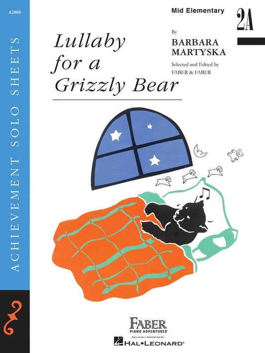 Lullaby For A Grizzly Bear LVL 2A Piano Solo (Sheet Music)