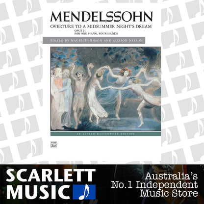 Overture To A Midsummer Nights Dream Op 21 Piano — view 2