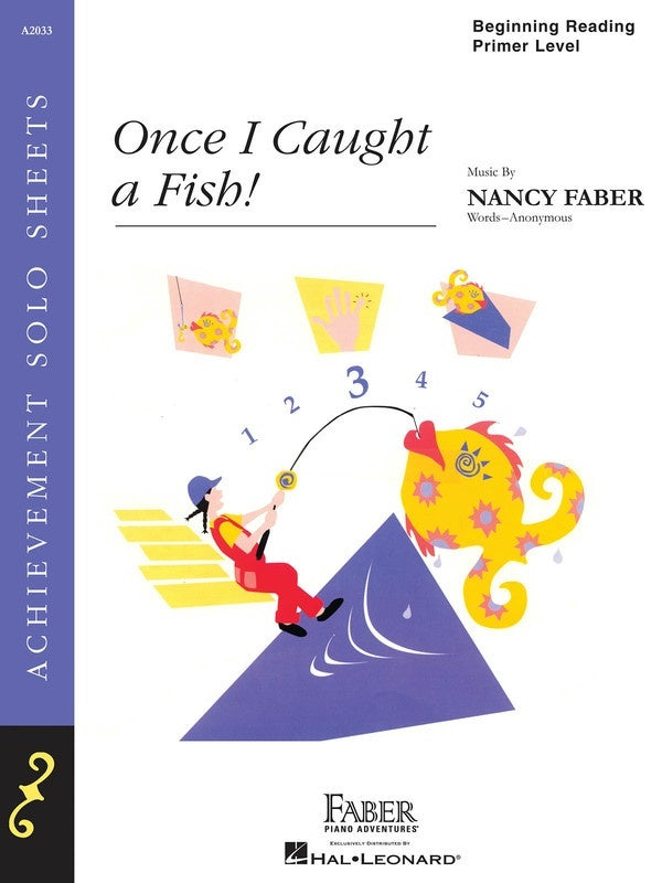 Once I Caught A Fish Primer Level Piano Solo (Sheet Music)