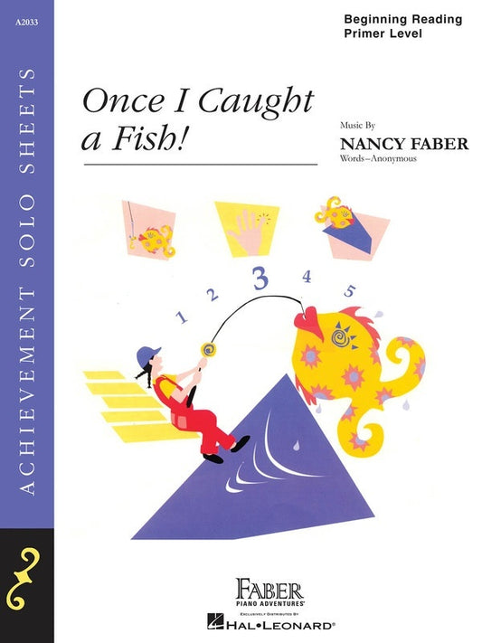 Once I Caught A Fish Primer Level Piano Solo (Sheet Music)