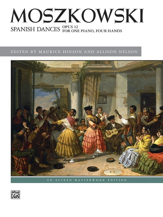 Spanish Dances Op 12 for Piano Duet Sheet Music