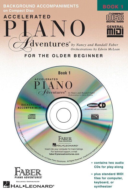 Accelerated Piano Adventures Book 1 Lesson CD