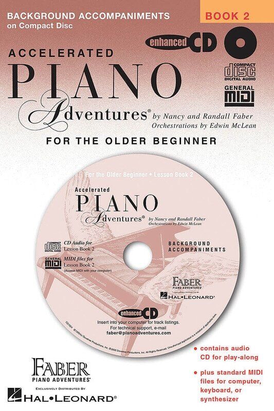Accelerated Piano Adventures Book 2 Lesson CD