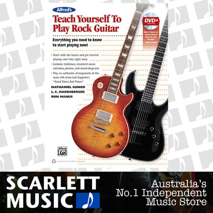 Teach Yourself to Play Rock Guitar Book and DVD — view 2