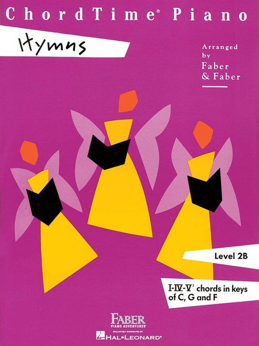 ChordTime Piano Hymns Level 2B by Faber Piano Adventures - 28 Pages