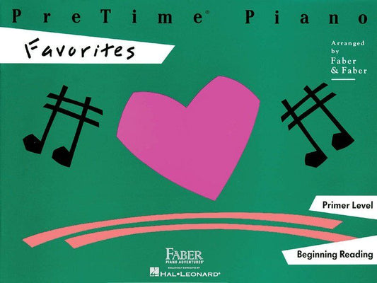 Pre Time Piano Favorites Primer Level by Faber Piano Adventures