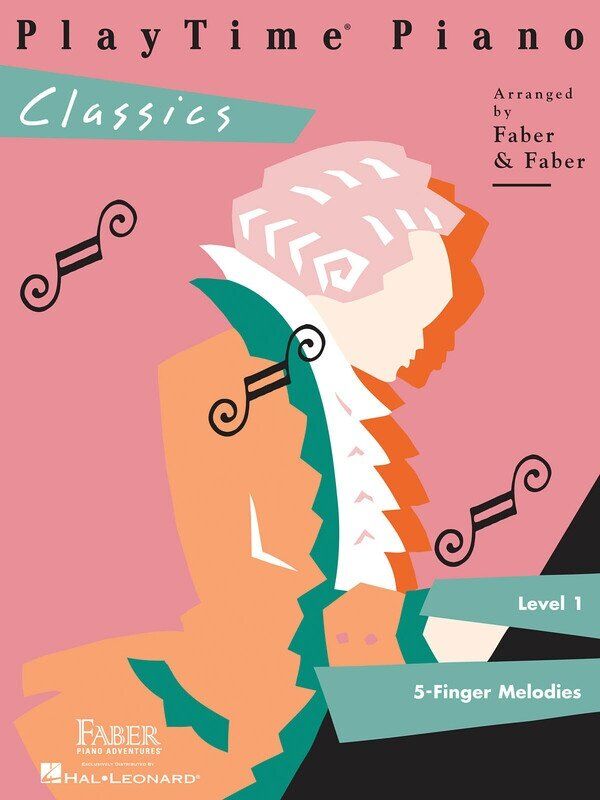 Play Time Piano Classics Level 1 by Faber Piano Adventures, 24 Pages, Piano Solo, Includes Selections by Beethoven, Mozart, Schubert, and More