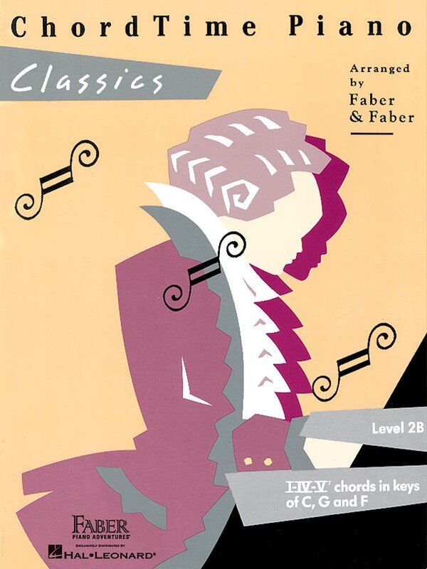 Chord Time Piano Classics Level 2B by Faber Piano Adventures