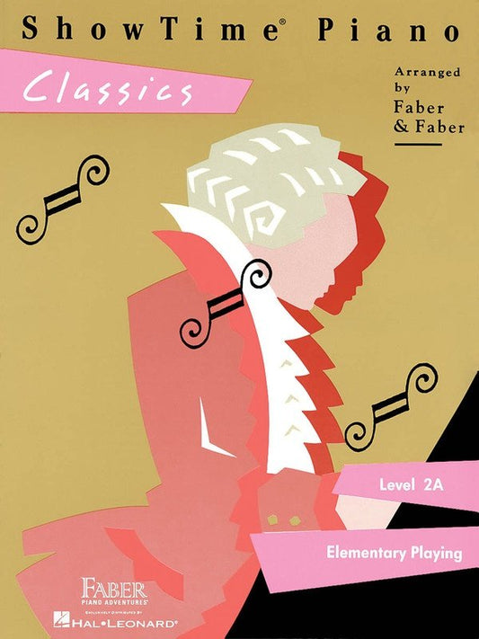 Show Time Piano Classics Level 2A by Faber Piano Adventures