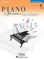 Piano Adventures Level 2B Lesson Book 2nd Edition by Faber, 72 Pages, Scales, Chords & New Songs