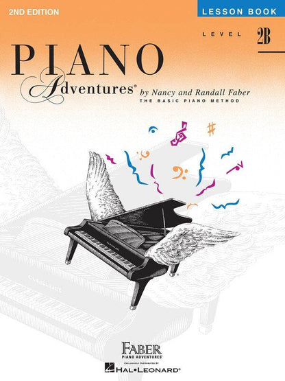 Piano Adventures Level 2B Lesson Book 2nd Edition by Faber, 72 Pages, Scales, Chords & New Songs — view 3