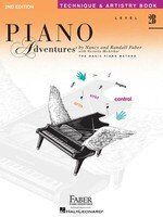 Piano Adventures Level 2B Technique & Artistry Book 2nd Edition, 40 Pages, Faber Piano Adventures