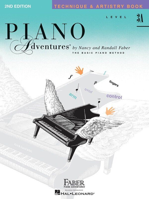 Piano Adventures Level 3A Technique & Artistry Book