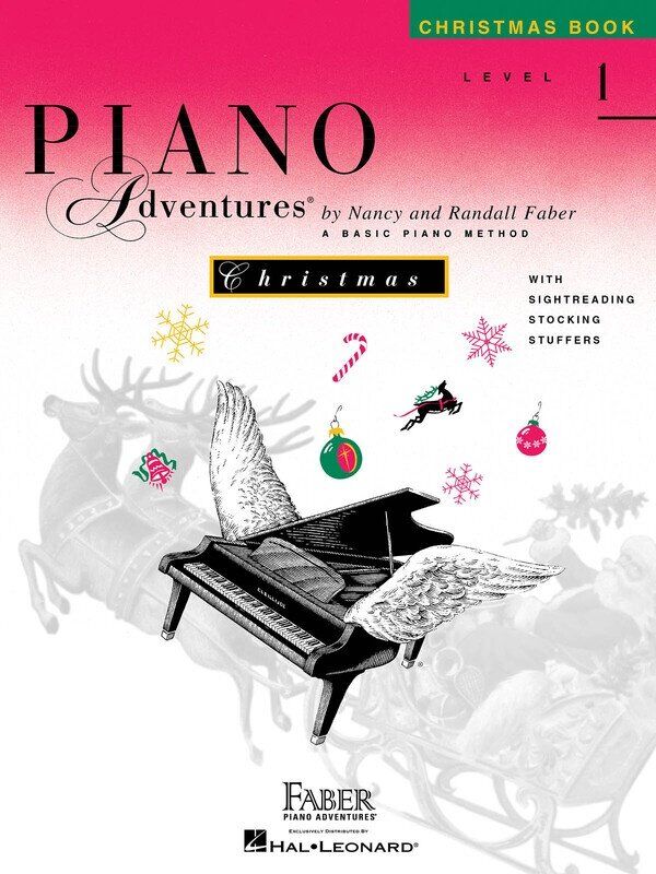 Piano Adventures Level 1 Christmas Book by Faber Piano Adventures, 20 Pages