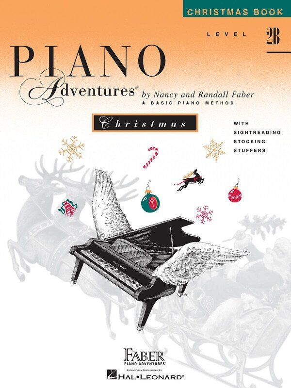 Piano Adventures Level 2B Christmas Book by Faber - 24 Pages