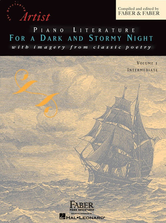 Piano Literature For A Dark Stormy Night Book 1 (Softcover Book)