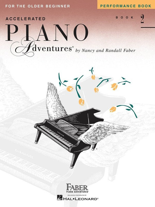 Accelerated Piano Adventures Book 2 Performance - Faber Piano Adventures - 40 Pages