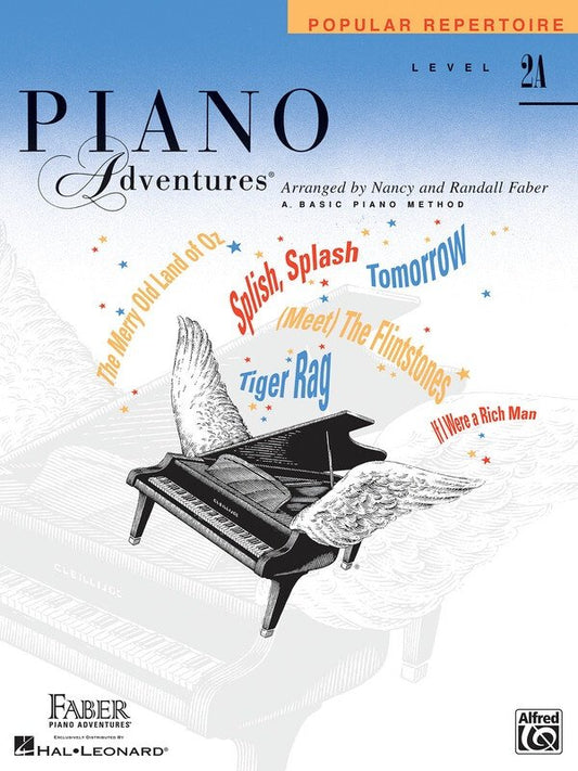 Piano Adventures Level 2A Popular Repertoire Book by Faber Piano Adventures