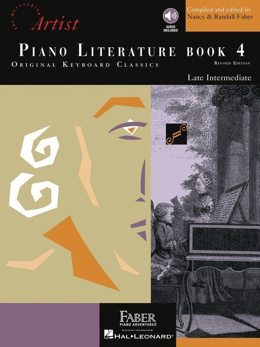 Developing Artist Piano Literature Book 4 by Faber Piano Adventures