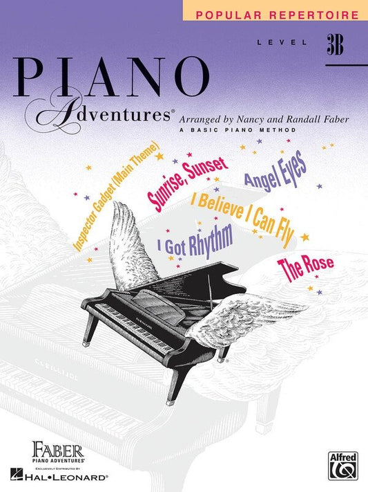 Piano Adventures Level 3B Popular Repertoire Book