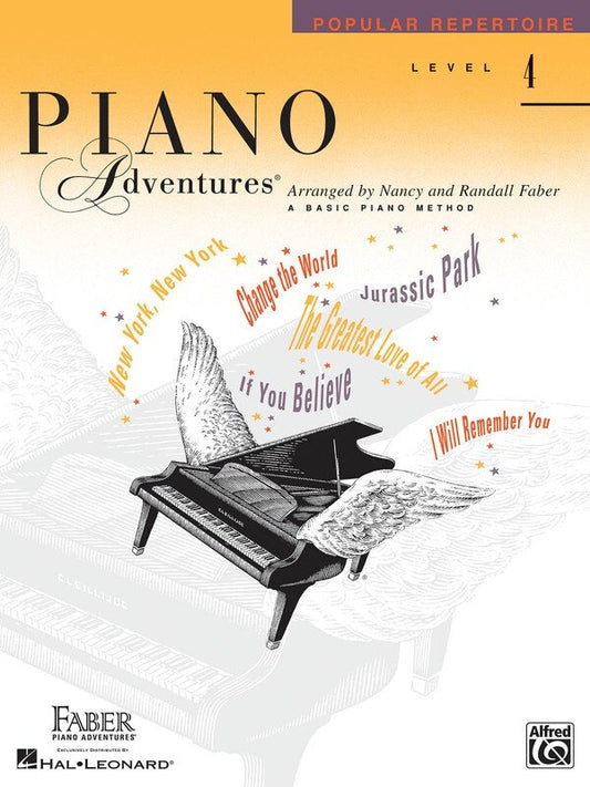 Piano Adventures Level 4 Popular Repertoire Book