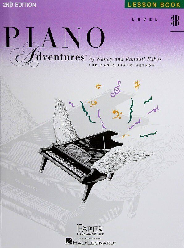 Piano Adventures Level 3B Lesson Book with CD