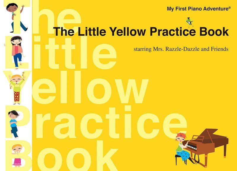 Piano Adventures Little Yellow Practice Book 48 Pages Faber
