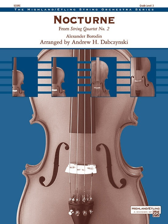 Nocturne From String Quartet No 2 String Orchestra Gr 3