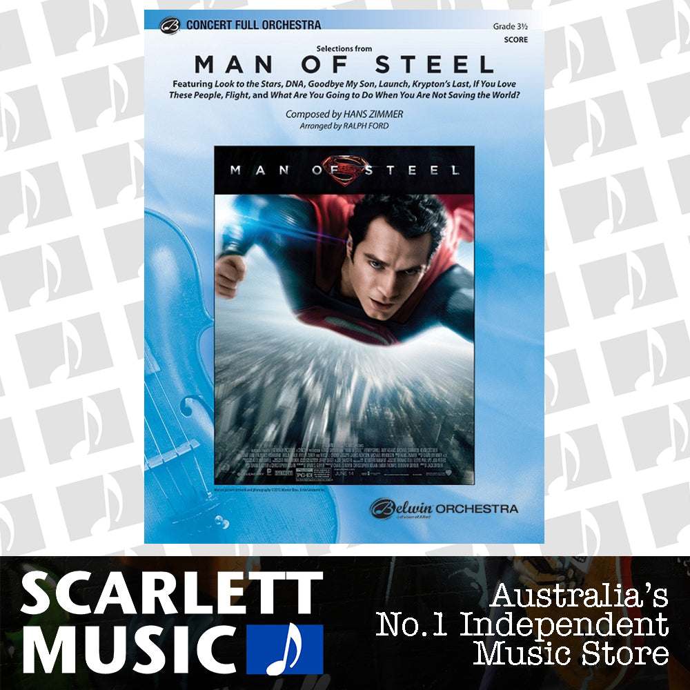 Selections From Man Of Steel Full Orchestra Gr 3.5 — view 2