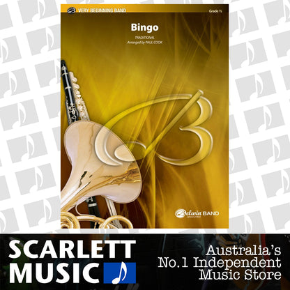 Bingo Concert Band Sheet Music Grade 0.5 — view 2