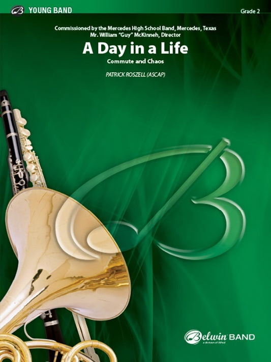 A Day in a Life Concert Band Sheet Music Grade 2