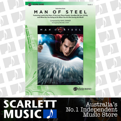 Selections From Man Of Steel Concert Band Gr2 Score — view 2